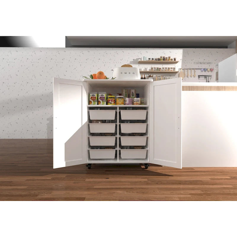 Large-Capacity Storage Cabinet,Multi-Room Organizer Home Essential