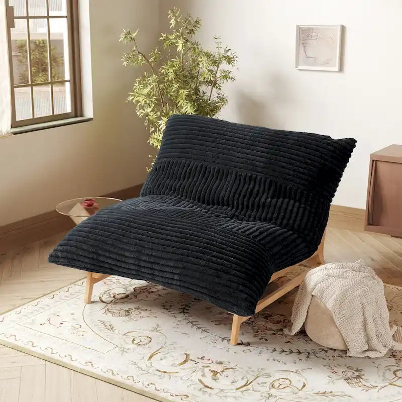 Fauteuil lounge pouf