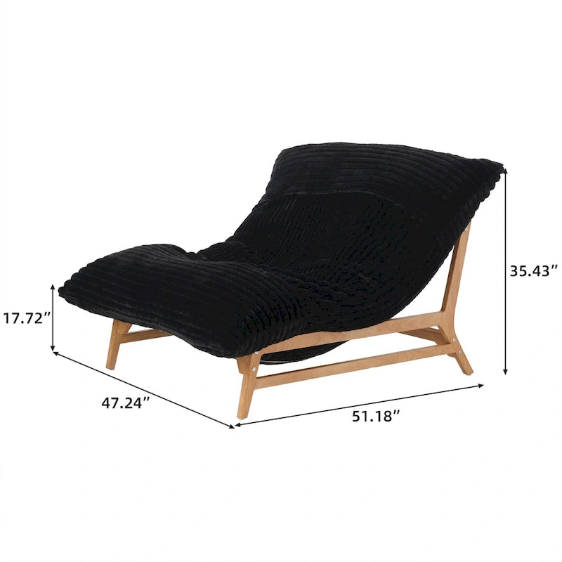 Large Bean Bag Lounge Chair
