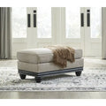 Signature Design by Ashley Elbiani Gray Ottoman