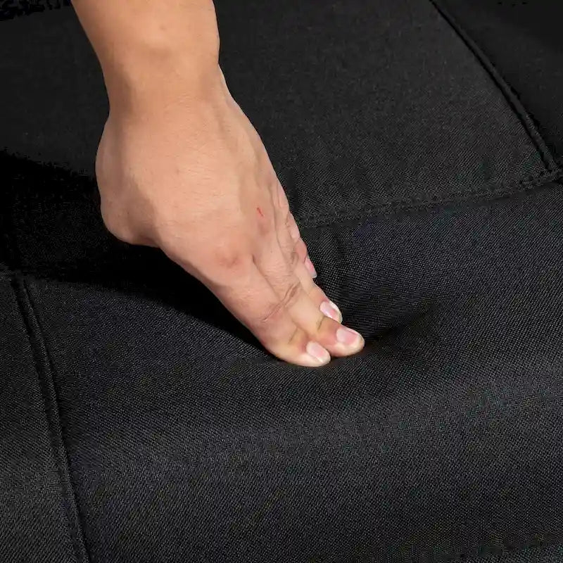 Manual Recliner Chair for Adults, Adjustable Swivel Recliner with Footrest