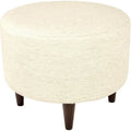 Round Upholstered Ottoman