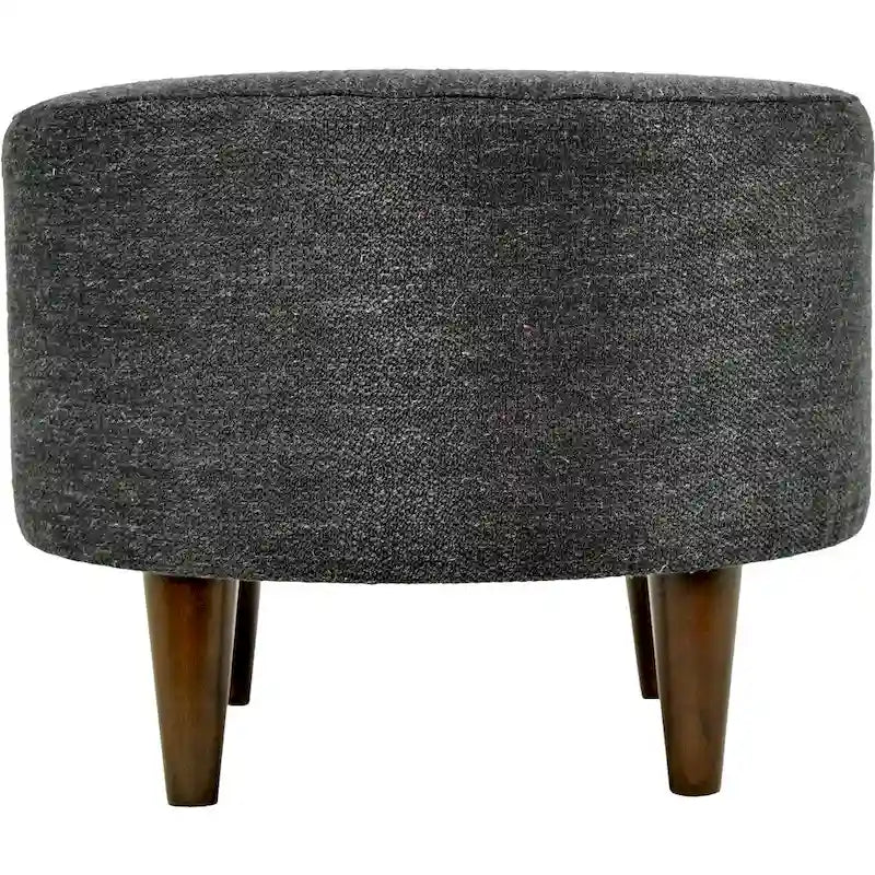 Round Upholstered Ottoman