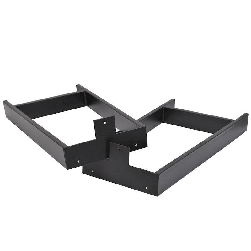 H Type Square Tube Heavy Duty Table Legs 16 Height Legs for Furniture