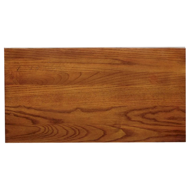 Mission Style Narrow 1-Drawer End Table in Dark Earth Finish
