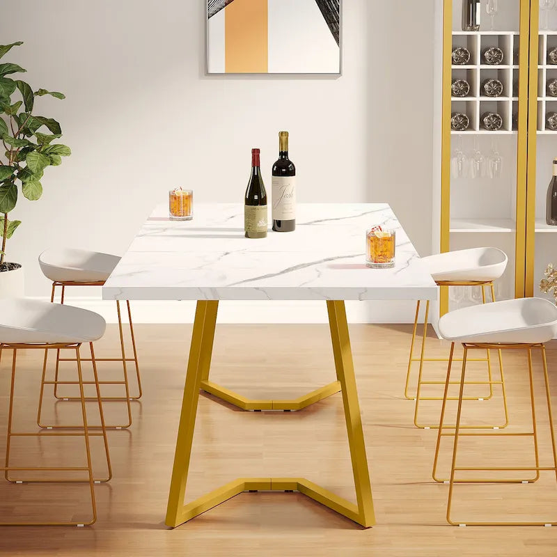 55-Inch Rectangular Dining Table