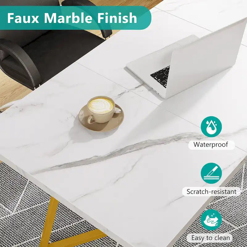 55-Inch Rectangular Dining Table