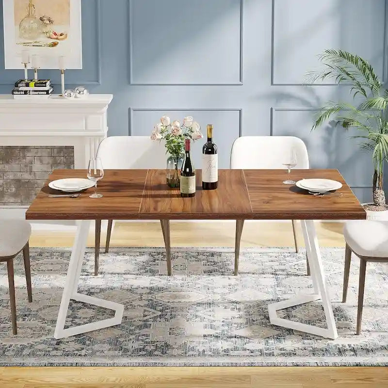 55-Inch Rectangular Dining Table
