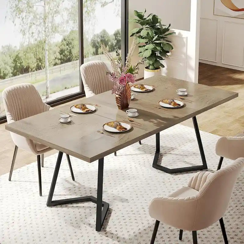 55-Inch Rectangular Dining Table