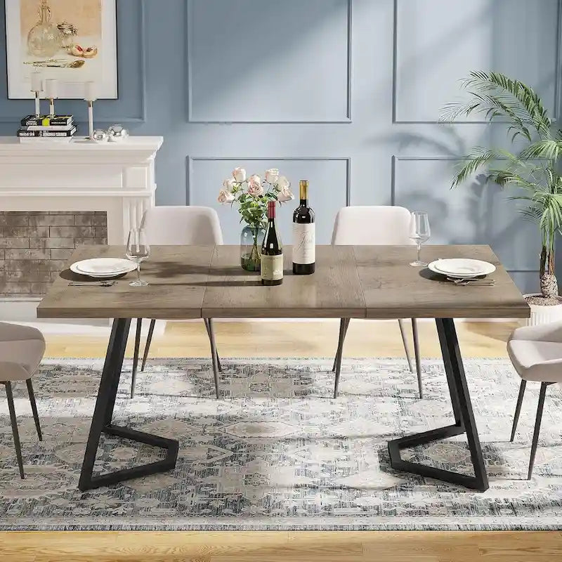 55-Inch Rectangular Dining Table