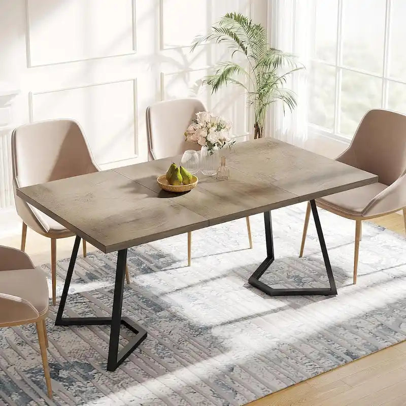 55-Inch Rectangular Dining Table