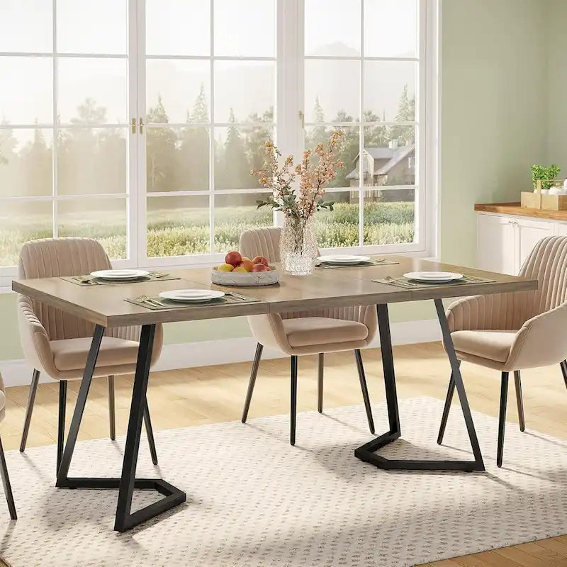 55-Inch Rectangular Dining Table