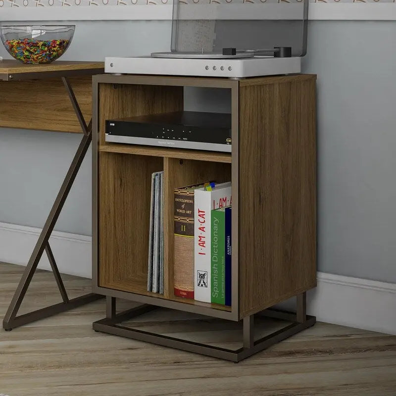 Turntable Stand - 16.14D x 19W x 27.56H