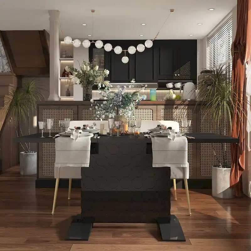 Expandable Coffee Table - Seats Up to 6